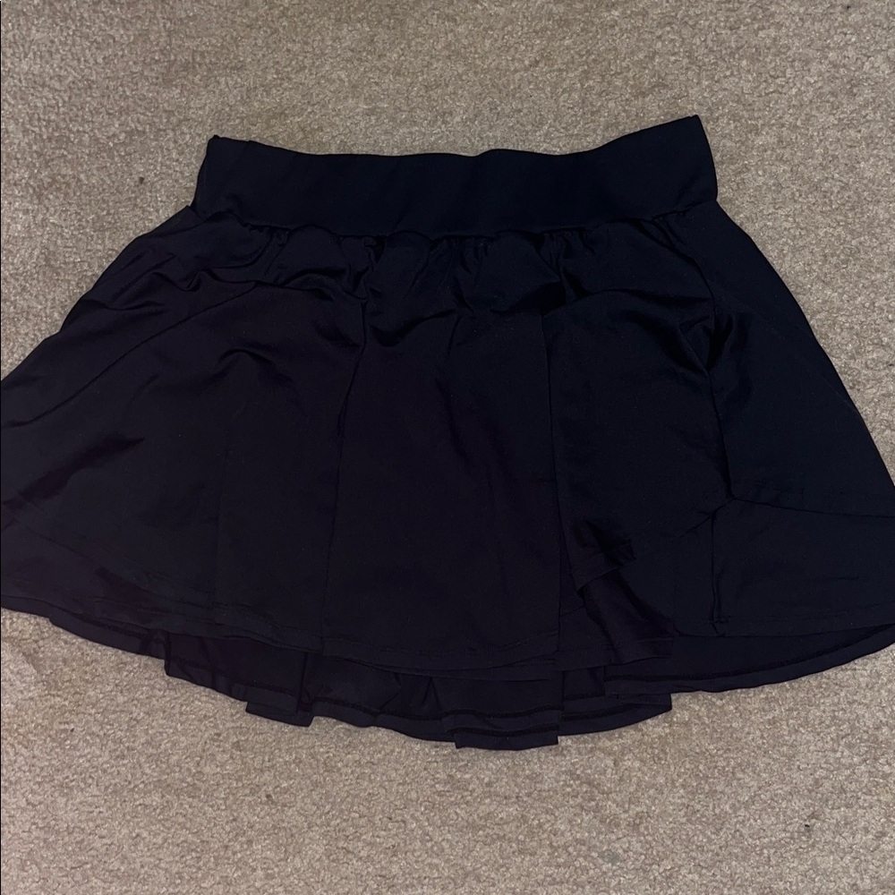 Chic Black Skater Skirt for Women
